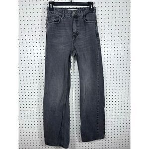 Zara straight leg denim jeans size 2